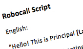 How To: RoboCall Script
